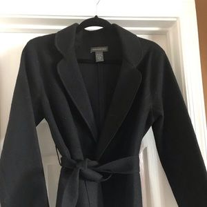Banana Republic lightweight wool black jacket